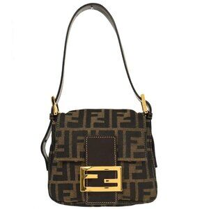 Fendi Brown Zucca Handbag 166565